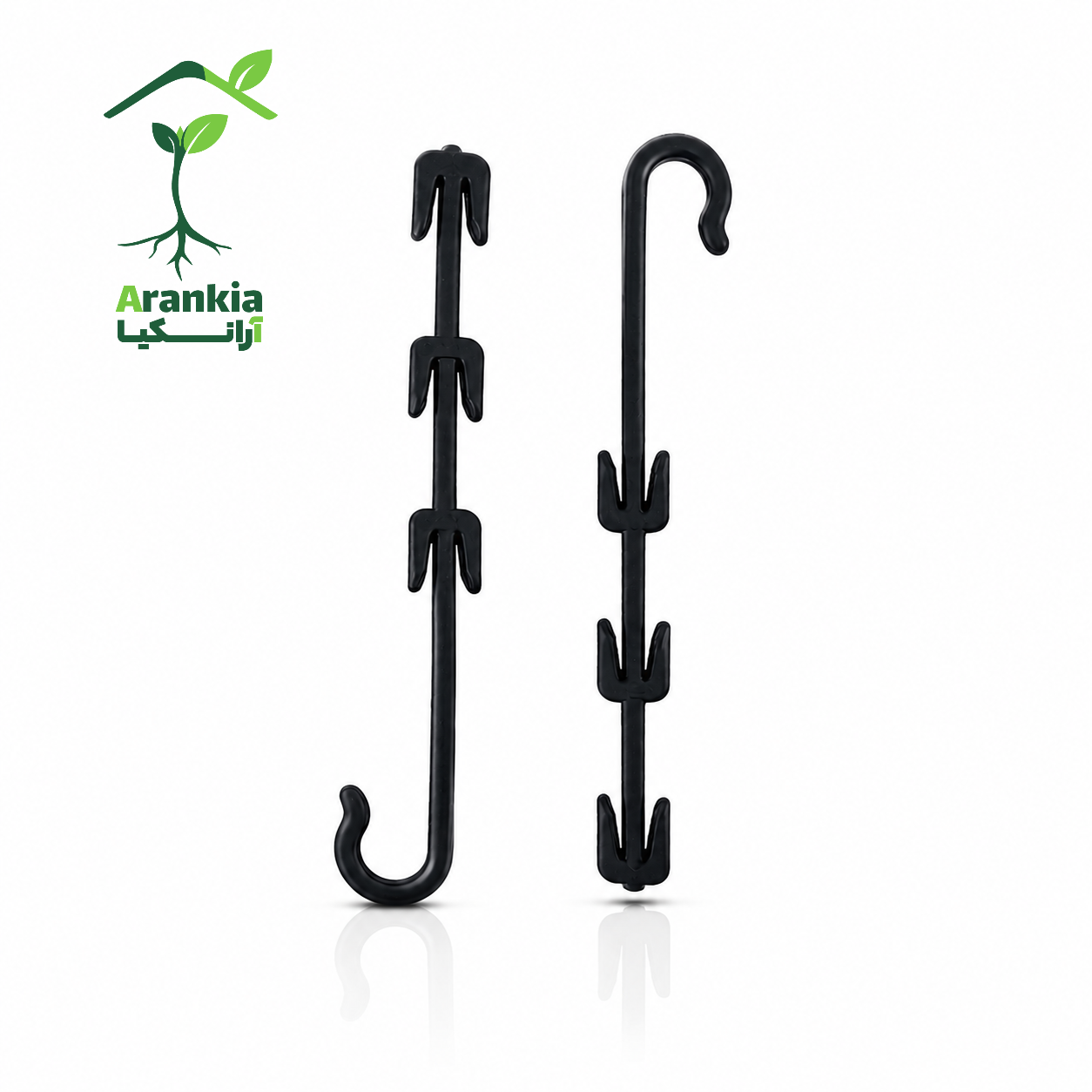 قلاب نگهدارنده خوشه (قلاب عصایی)-بسته 500 عددی